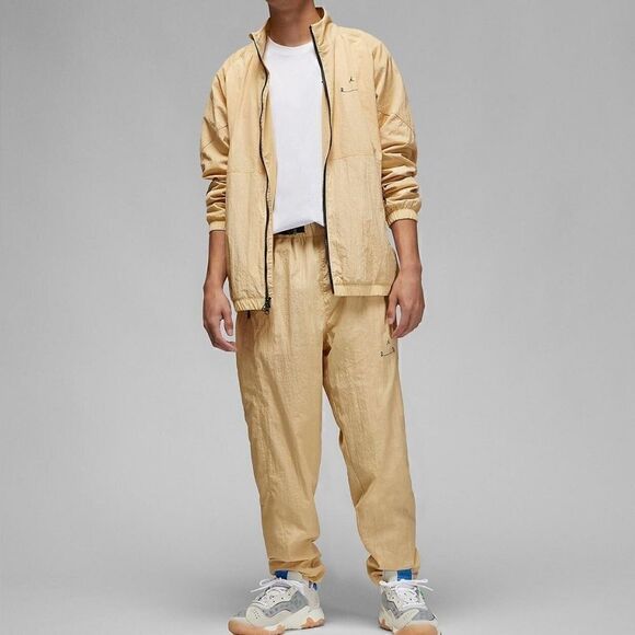 Nike Air Jordan 23 Engineered Repel Woven Jogger Pants DQ8066-252 Sesame Size XL - Picture 10 of 14